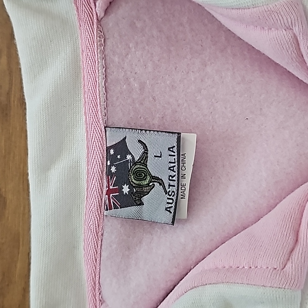Australia Sweat Jacket Pink Size Large - Picture 4 of 6